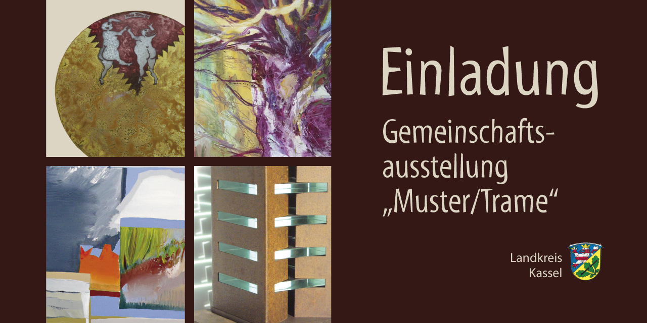 Gemeinschaftsausstellung "Muster/Trame" mit Irmi Aumeier und Paola Campidelli (Malerei), Kordula Klose und Marisa Zattini (Skulpturen),19. März bis 10. April 2015